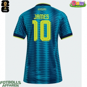 Colombia James Rodriguez #10 Bortatröja Kvinnor VM 2026 Kortärmad